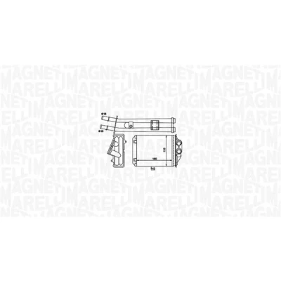 Kuva MAGNETI MARELLI 350218491000 Lämmityslaitteen Kenno