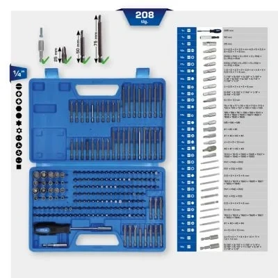 Kuva KS TOOLS BT053208 Kärkihylsysarja 208