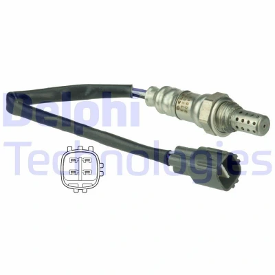 Kuva DELPHI ES20558 12B1 Lambda Anturi Planarsondi, Lämmitetty TOYOTA: Yaris I Hatchback, Aygo, PEUGEOT: 107 Hatchback