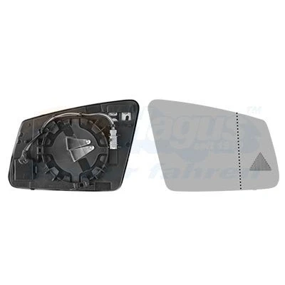 Kuva VAN WEZEL 3044836 Sivupeilin Lasi Oikea MERCEDES BENZ: C sarja T modell, Sedan, E Sedan