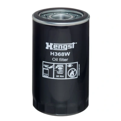 Kuva HENGST FILTER H368W Öljynsuodatin 1 1/2 12 U Ruuvattava suodatin
