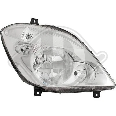Kuva DIEDERICHS 1663980 Ajovaloumpio Oikea H7/H7 Oikeanpuoleiselle liikenteelle MERCEDES BENZ: Sprinter 3.5 T Van, Bussi, 5 Van