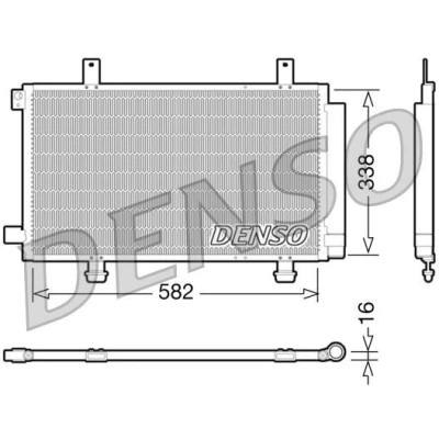 Kuva Lauhdutin, ilmastointilaite DENSO DCN47002