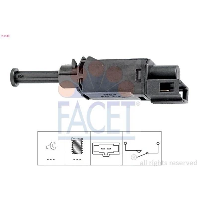 Kuva FACET 7.1143 Kytkin Vakionopeus Made in Italy OE Equivalent SEAT: Leon I Hatchback