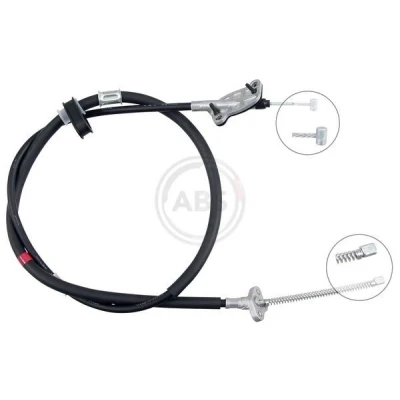 Kuva Vaijeri, käsijarru, Taakse, oikea DAIHATSU SIRION, YRV OE 4642097202, 46420 97202 000