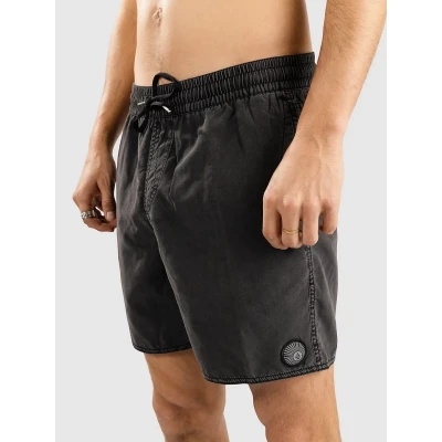 Kuva Volcom Center Trunk Uimashortsit, Koko: Small, Black