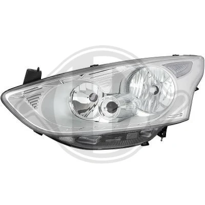 Kuva DIEDERICHS 1476083 Ajovaloumpio Vasen H15, H7 Valokorkeussäätimen moottorilla FORD: B Max