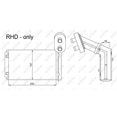 Kuva NRF 54253 Lämmityslaitteen Kenno