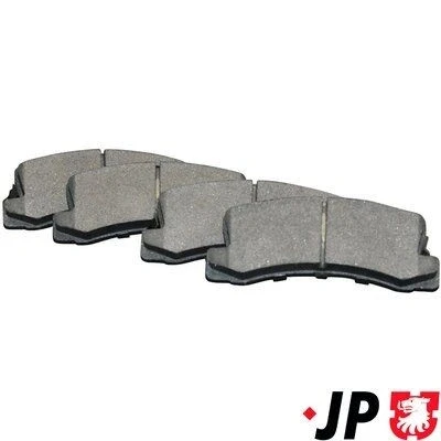 Kuva JP GROUP 4863700110 Jarrupalat Taka akseli akustisella kulumavaroittimella TOYOTA: Avensis I Farmari, Sedan, Camry IV LEXUS: RX