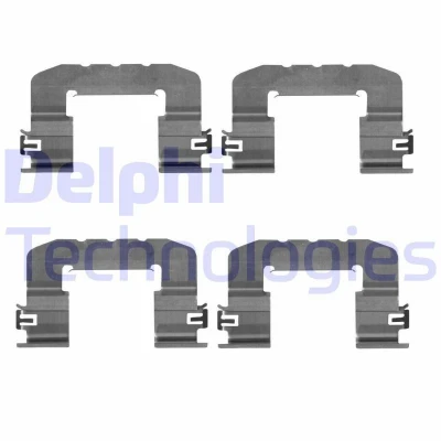 Kuva DELPHI LX0725 Tarvikesarja, Jarrupala KIA: cee‘d II Sportswagon, Hatchback, HYUNDAI: i30 Hatchback