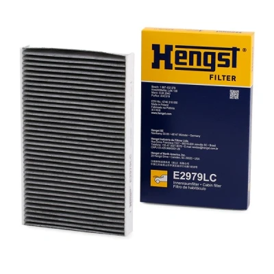 Kuva HENGST FILTER E2979LC Raitisilmasuodatin Aktiivihiilisuodatin 288 179 30 PEUGEOT: 307 SW, Farmari, 308 I CITROËN: C4 II Hatchback