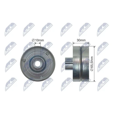 Kuva NTY RRK FR 008 Ohjainrulla FORD: Transit Custom V362 Van, Mk6 Bussi, V363 Bussi
