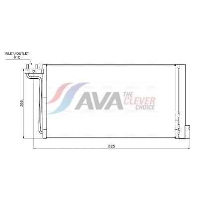 Kuva Ava Quality Cooling FD5705D Lauhdutin, ilmastointilaite