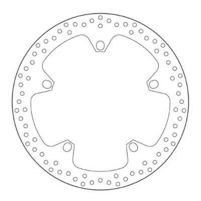 Kuva BREMBO Jarrulevy Edessä 320mm 5mm 5 reijitetty 68B407D7 Jarrulevyt