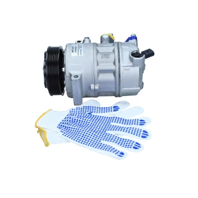 Kuva MAXGEAR AC330031 Ilmastoinnin Kompressori PXE16 12V PAG 46 R134a kompressoriöljyllä, Tiivisterenkaalla VOLKSWAGEN: Crafter 30 50 Van, Golf 6