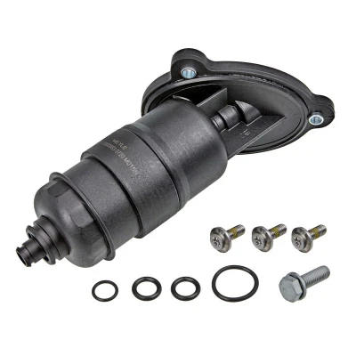 Kuva MEYLE 100 137 1002 Hydrauliikkasuodatin, Automaattivaihteisto Tiivisteillä, Asennusmateriaalilla Ruuveilla AUDI: A4 B8 Sedan, A6 C7 Avant, Avant