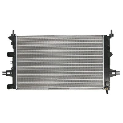Kuva NRF 58176A Jäähdytin Alumiini 600mm 378mm 24mm Jäähdytysrivat mekaan. kiinnitetyt OPEL: Astra G CC, Caravan