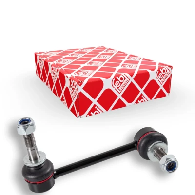 Kuva febi BILSTEIN 27335 Koiranluu Etuakseli, oikea 140 M12 x 1,25 Plus Itselukittuvalla mutterilla Teräs TOYOTA: Land Cruiser Prado 150