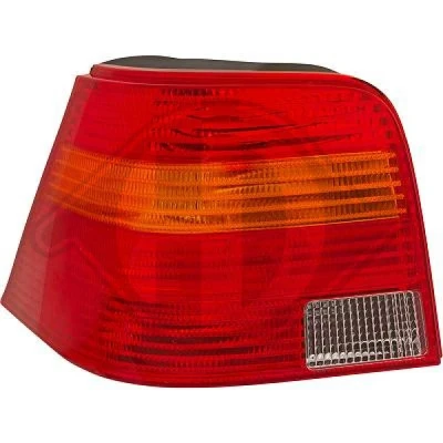 Kuva DIEDERICHS 2213091 Takavalot Vasen Punainen Ilman lampun kantaa VOLKSWAGEN: Golf 4