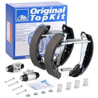 Kuva ATE Original TopKit 03.0520 1517.3 Jarrukenkäsarja, Rumpujarru Pyörän jarrun sylinterillä, Tarvikkeilla VOLKSWAGEN: Polo IV Hatchback, GOLF 2, Vento