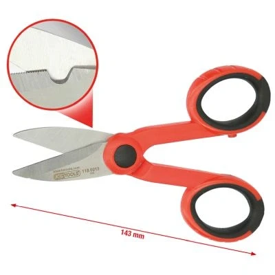 Kuva KS TOOLS 118.0013 Yleissakset 143, 46
