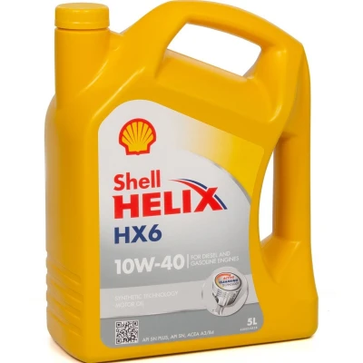 Kuva Shell Helix HX6 10W 40 5l Moottoriöljy 550053777 MERCEDES BENZ: E sarja T modell, Sprinter 3.5 Van, Sedan, VOLKSWAGEN: Transporter 5
