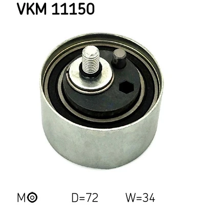 Kuva SKF VKM 11150 Kiristysrulla, Hammashihnat Kiinnitysmateriaalilla VOLKSWAGEN: Passat B5 GP Variant, Sedan, Variant