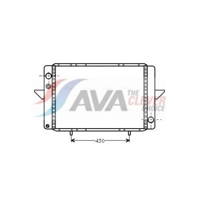 Kuva Ava Quality Cooling RT2107 Jäähdytin,moottorin jäähdytys