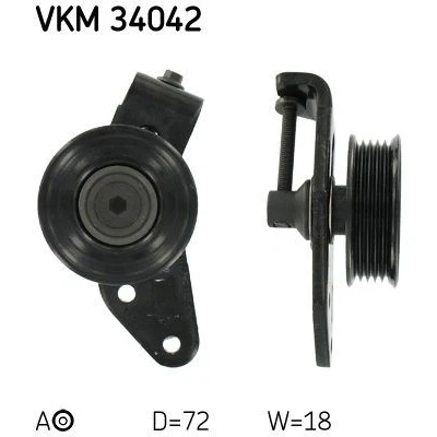 Kuva SKF VKM 34042 Kiristysrulla FORD: MONDEO 1