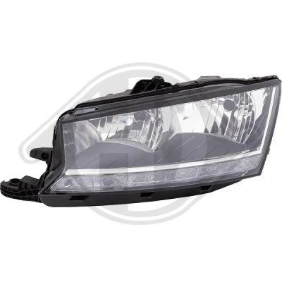 Kuva DIEDERICHS 7807183 Ajovaloumpio Vasen H7/H7 Oikeanpuoleiselle liikenteelle SKODA: Fabia III Hatchback, Farmari