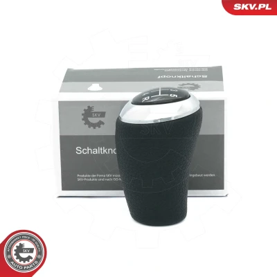 Kuva ESEN SKV 63SKV058 Vaihdekepin nuppi 5 vaihteinen Nahka MAZDA: 6 Hatchback, 3 Hatchback