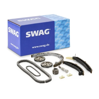 Kuva SWAG 38 94 4462 Jakoketjusarja Kaksoisketju, Yksinkertainen, Ketju koteloitu PORSCHE: Cayenne