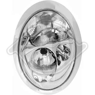 Kuva DIEDERICHS 1205981 Ajovaloumpio Vasen H7/H7