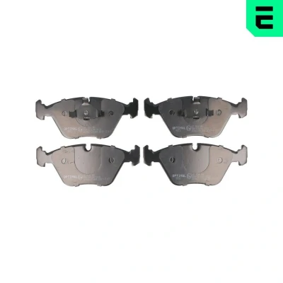 Kuva OPTIMAL BP 09551 Jarrupalat Etuakseli Kulumisenilmaisemelle BMW: 5 Sedan, 7, Touring