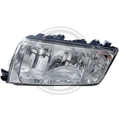 Kuva DIEDERICHS 7805083 Ajovaloumpio Vasen H7, H7/H3, H3 SKODA: Fabia 1 Combi, I Sedan, Hatchback