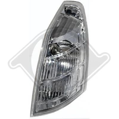 Kuva DIEDERICHS 6085873 Vilkku Kromi Vasen Ilman lampun kantaa NISSAN: X Trail