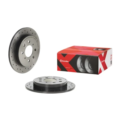 Kuva BREMBO 08.B602.1X Jarrulevyt 239 9 4 reijitetty, täysi pinnoitettu Ruuveilla HONDA: JAZZ 3,