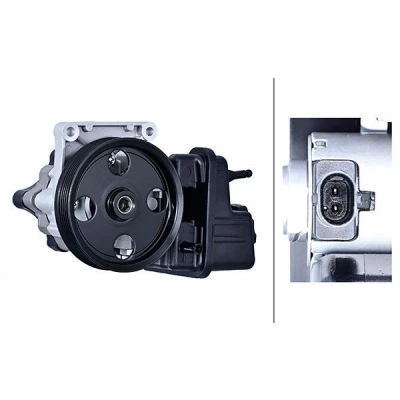 Kuva HELLA 8TL 359 000 901 Ohjaustehostimen Pumppu Hydraulinen 120 Säiliöllä MERCEDES BENZ: Vito Mixto, Sprinter 3.5 T Van, Bussi