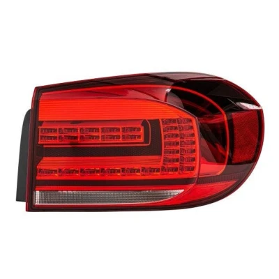 Kuva HELLA 2SD 011 715 061 Takavalot Oikea Uloin osa, Ylä osa LED, PY21W 12 valkoinen/punainen Polttimolla, Lampun kannalla VOLKSWAGEN: Tiguan I