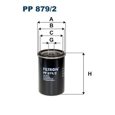 Kuva Polttoainesuodatin FILTRON PP879/2