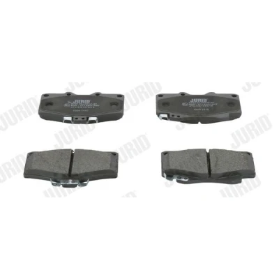 Kuva JURID 572140J Jarrupalat akustisella kulumavaroittimella Ilman tarvikkeita TOYOTA: Land Cruiser 80, HILUX 6 Pick up, Prado 90