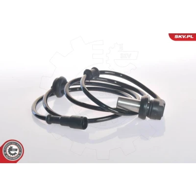 Kuva ESEN SKV 06SKV057 ABS Anturi Taka akseli 2 napaa 1180mm 12V Sähköinen musta Pyöreä Naaras AUDI: 100 C4 Sedan, A6 Avant