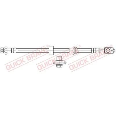 Kuva QUICK BRAKE 50.718X Jarruletku 550 M10x1 SEAT: Alhambra II