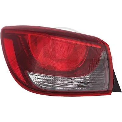 Kuva DIEDERICHS 5606091 Takavalot Vasen Uloin osa P21/5W, PY21W, PR21W Ilman lampun kantaa