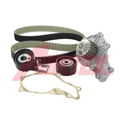 Kuva AIRTEX WPK 167802 Vesipumppu + Jakohihnasarja VOLVO: V70 3, V50, V60 I, FORD: Transit Connect V408 Van, MONDEO 4 Turnier, FOCUS 3 Turnier