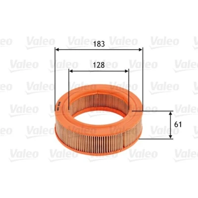Kuva VALEO 585656 Ilmansuodatin 61 183 Suodatinpanos FORD: FIESTA 1, 2