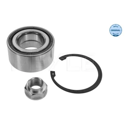 Kuva MEYLE 33 14 650 0001 Pyöränlaakerit etuakseli molemminpuoleinen Asennusmateriaalilla ORIGINAL Quality integroidulla ABS sensorilla 84 Kuulalaakeri