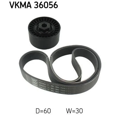 Kuva SKF VKMA 36056 Moniurahihnasarja RENAULT: CLIO 4, III Grandtour, 3