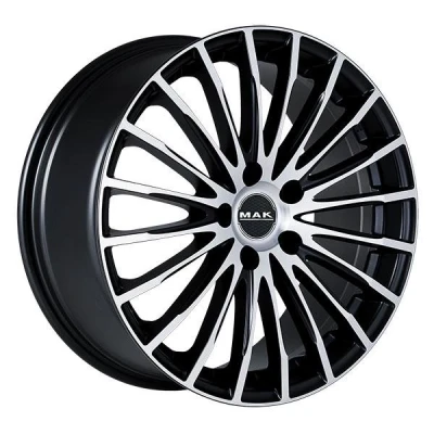 Kuva MAK Fatale Black Machined Face 8x18 5/112 ET30 B76
