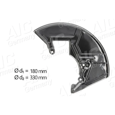 Kuva AIC 56147 Jarrukilpi Etuakseli, vasen VOLKSWAGEN: Golf 4, 4 Variant, SEAT: Leon I Hatchback, AUDI: TT Coupe